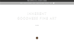 Desktop Screenshot of inherentgoodness.com