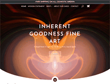 Tablet Screenshot of inherentgoodness.com